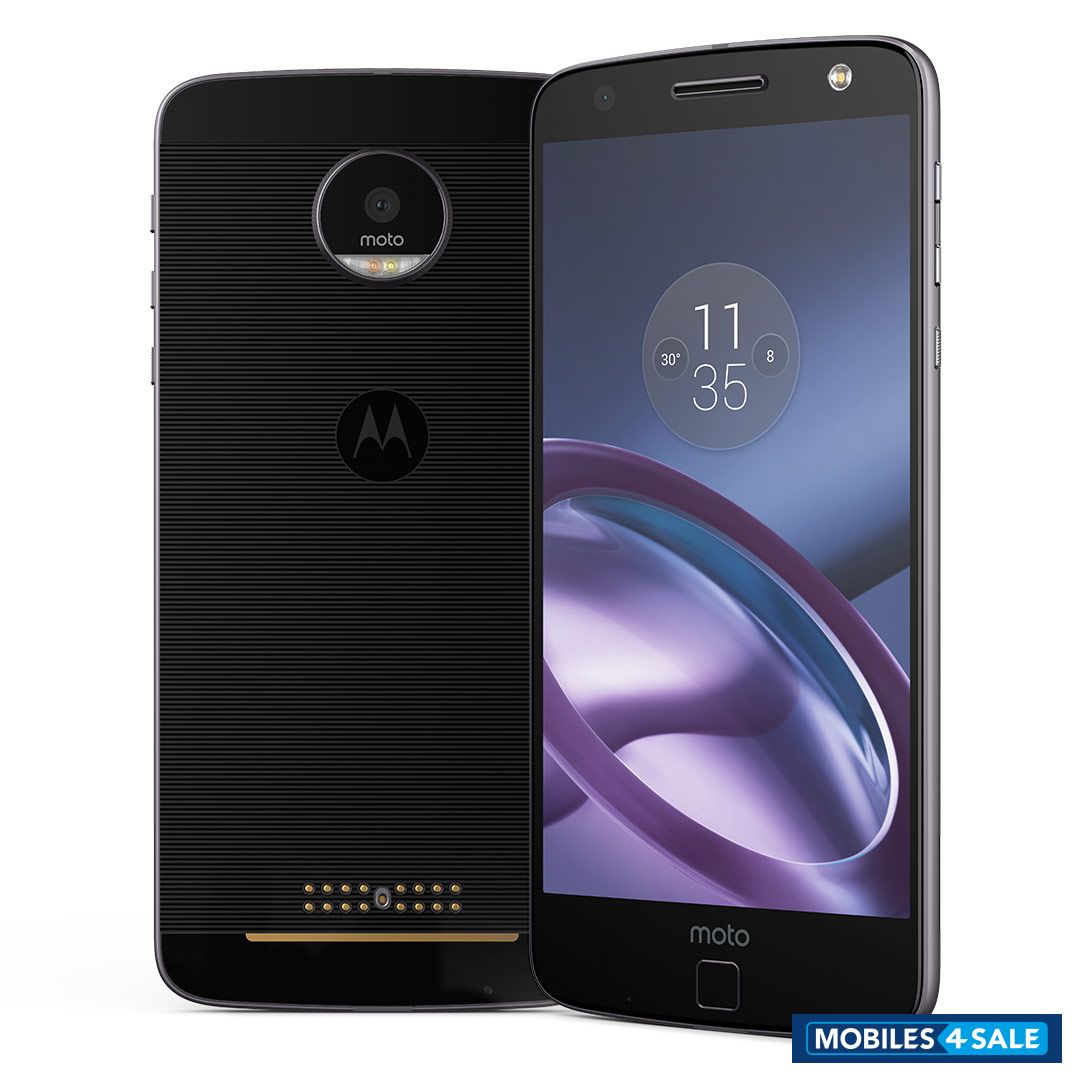 Black Lenovo Motorola z