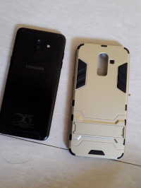 Black Samsung  Galaxy A6 plus