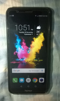 Blue Huawei  Honor7X