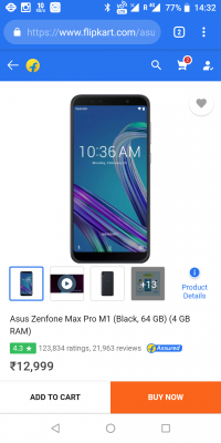 Asus  Max Pro m1 4/64