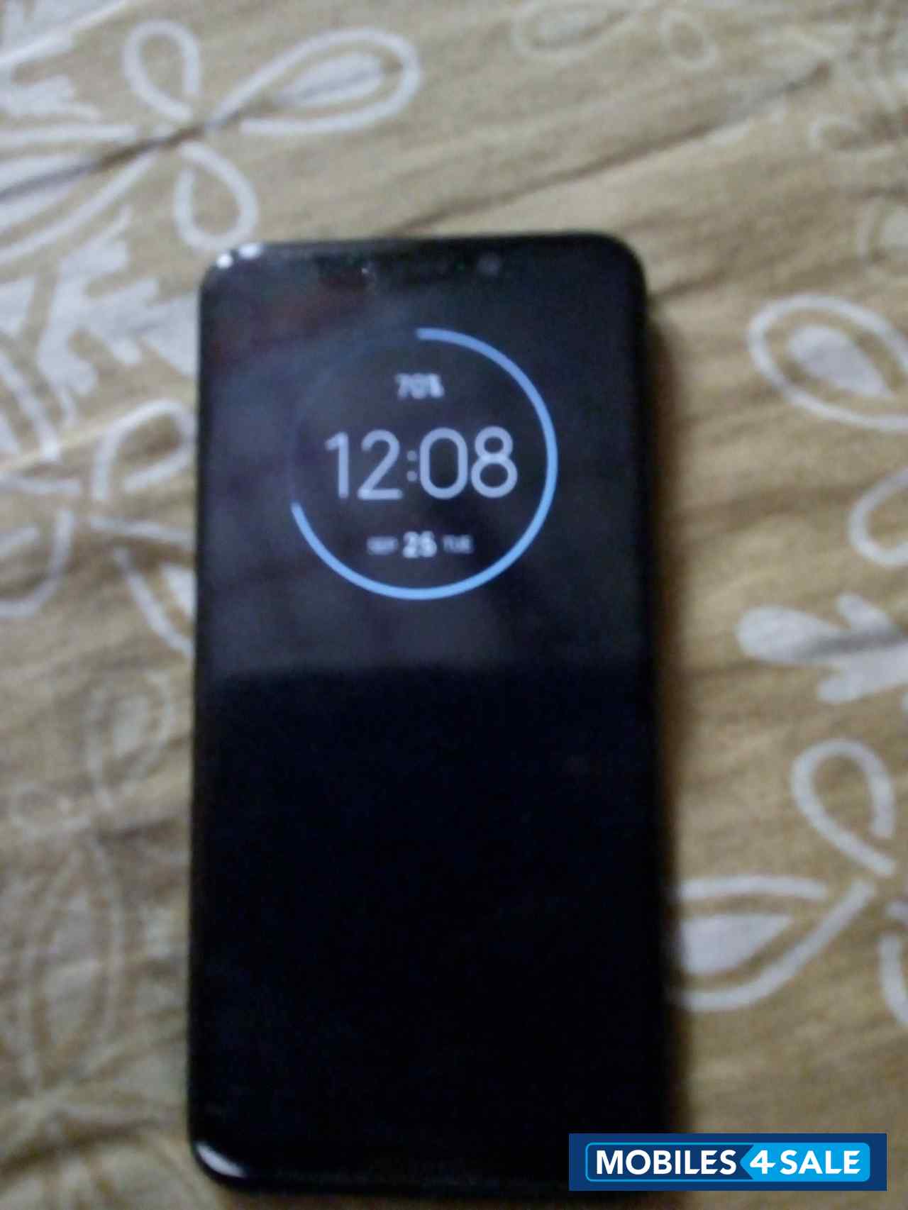 Black Motorola  Moto one power
