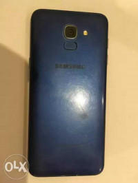 Blue Samsung  J6