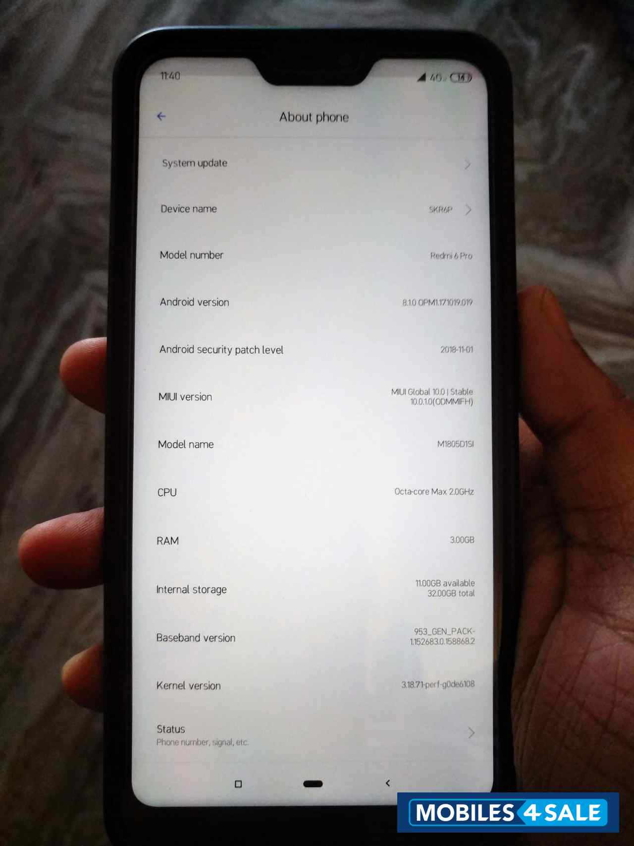 Xiaomi  Redmi 6 Pro 3/32