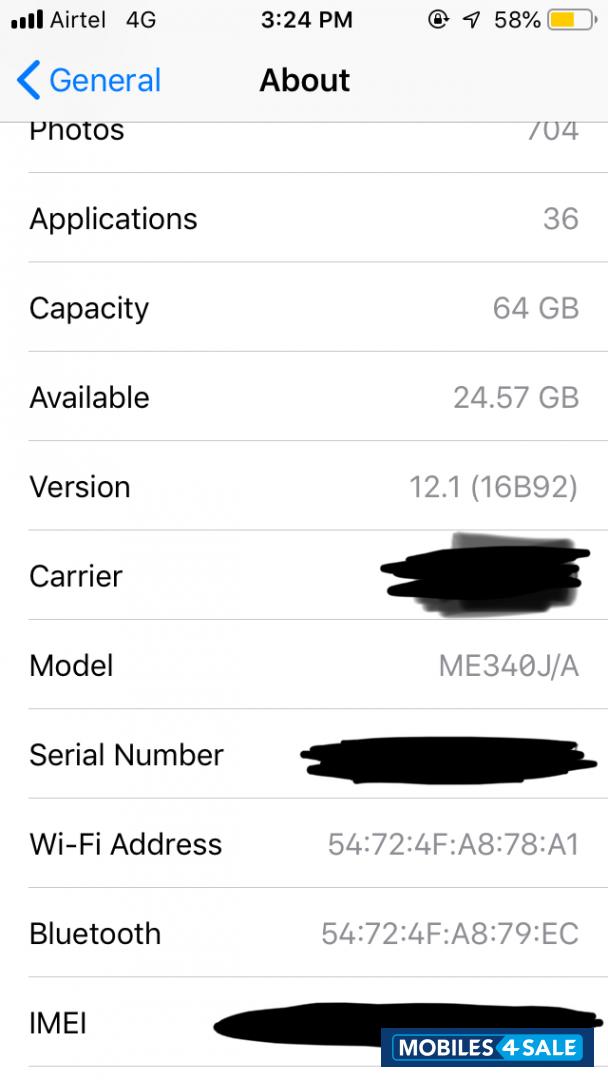 Gold Apple iPhone 5S