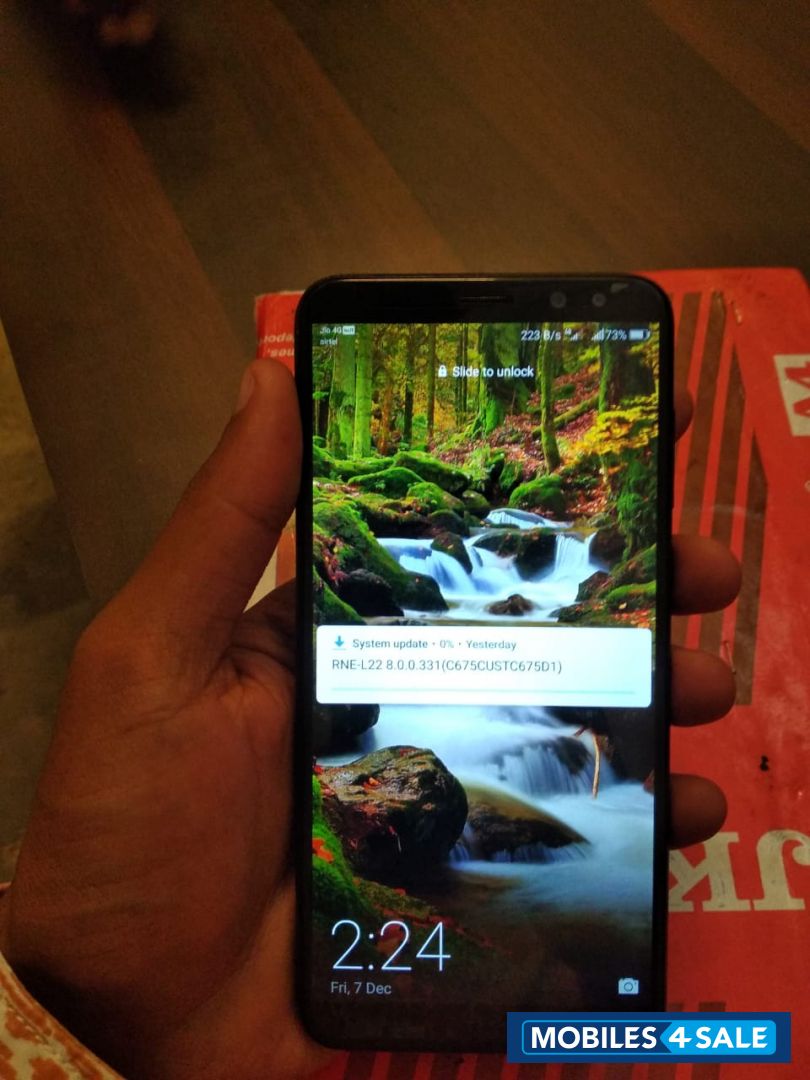 Black Huawei Honor Honor9i