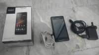 Black Sony Xperia M