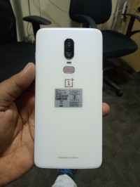 Silk White OnePlus  6