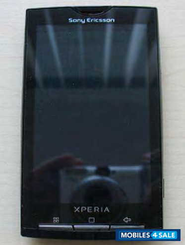 Black Sony Ericsson Xperia X10