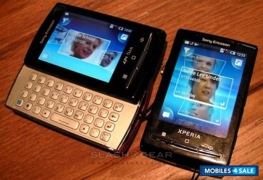 Black Sony Ericsson Xperia X10