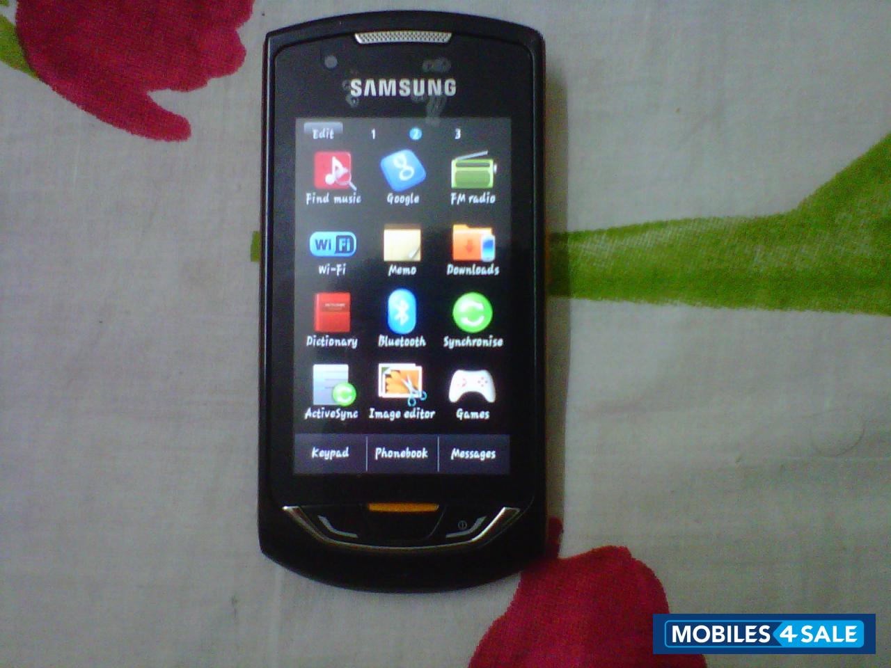 Black Samsung Monte