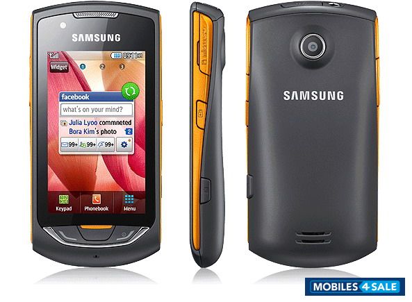 Black And Orange Samsung Monte