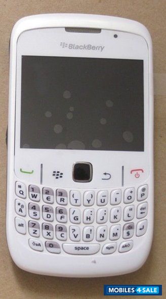 White BlackBerry Curve 8900