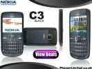 Bluish Black Nokia C3