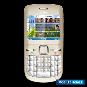Golden / Cream Nokia C3