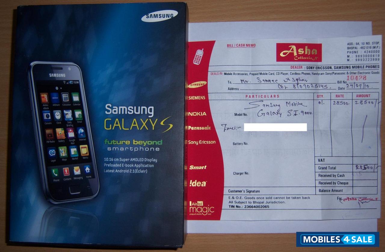 Black Samsung Galaxy S