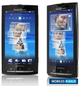Black Sony Ericsson Xperia X10