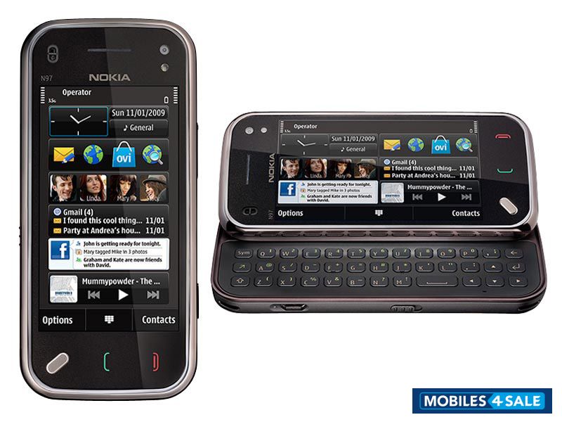 Black Nokia N97 Mini