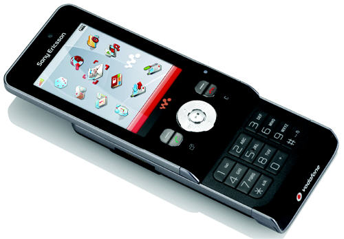 Black Sony Ericsson W910