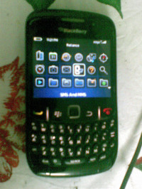 Black BlackBerry Curve