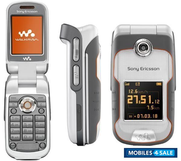 Orange/white Sony Ericsson W710