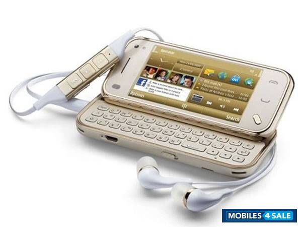 White Nokia N97 Mini