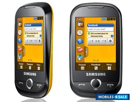 Yellow Samsung S3653