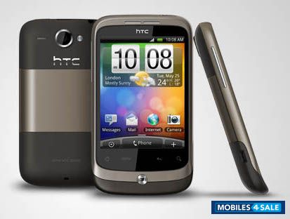 Black HTC Wildfire