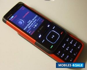 Red Nokia XpressMusic 5610