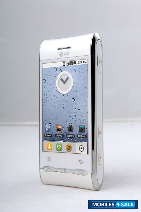 White LG Optimus