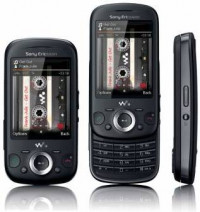Black Sony Ericsson zylo (w20)