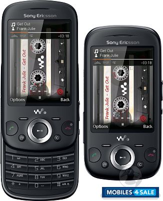 Black Sony Ericsson zylo (w20)