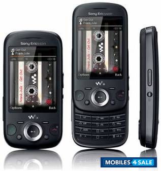 Black Sony Ericsson zylo (w20)
