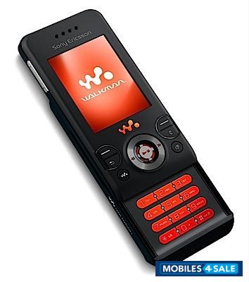Black & Orange Sony Ericsson W580
