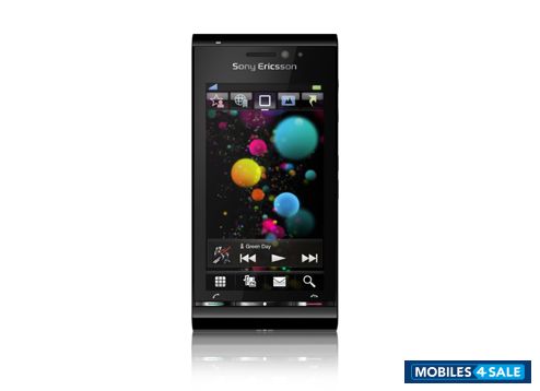 Black Sony Ericsson Sony Satio
