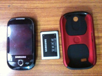 Black And Pink Samsung Corby