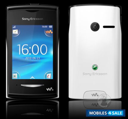 Black And White Sony Ericsson w150i yendo