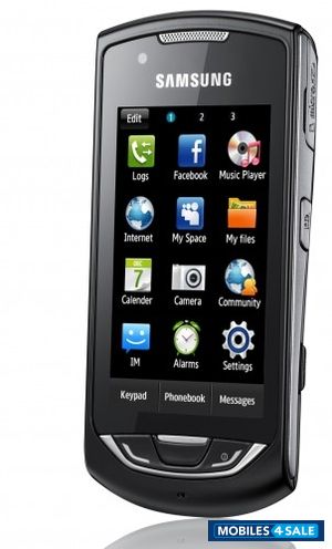 Black-grey Samsung Monte