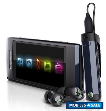 Black Sony Ericsson Aino - U10i