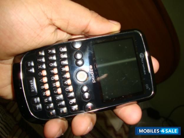 Black Micromax  q 75 Fb