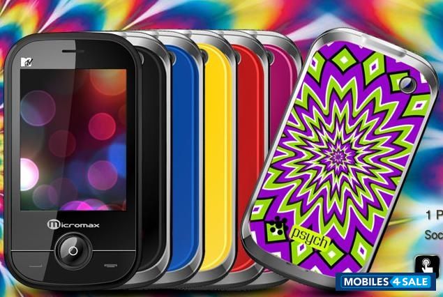 Black With 5 Back Panels Micromax X505 Psych