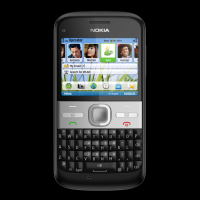 Black & Matel Nokia E50