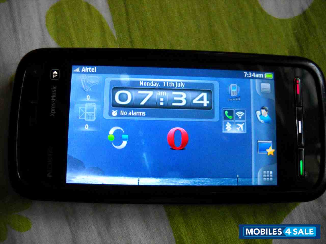 Black Nokia XpressMusic 5800