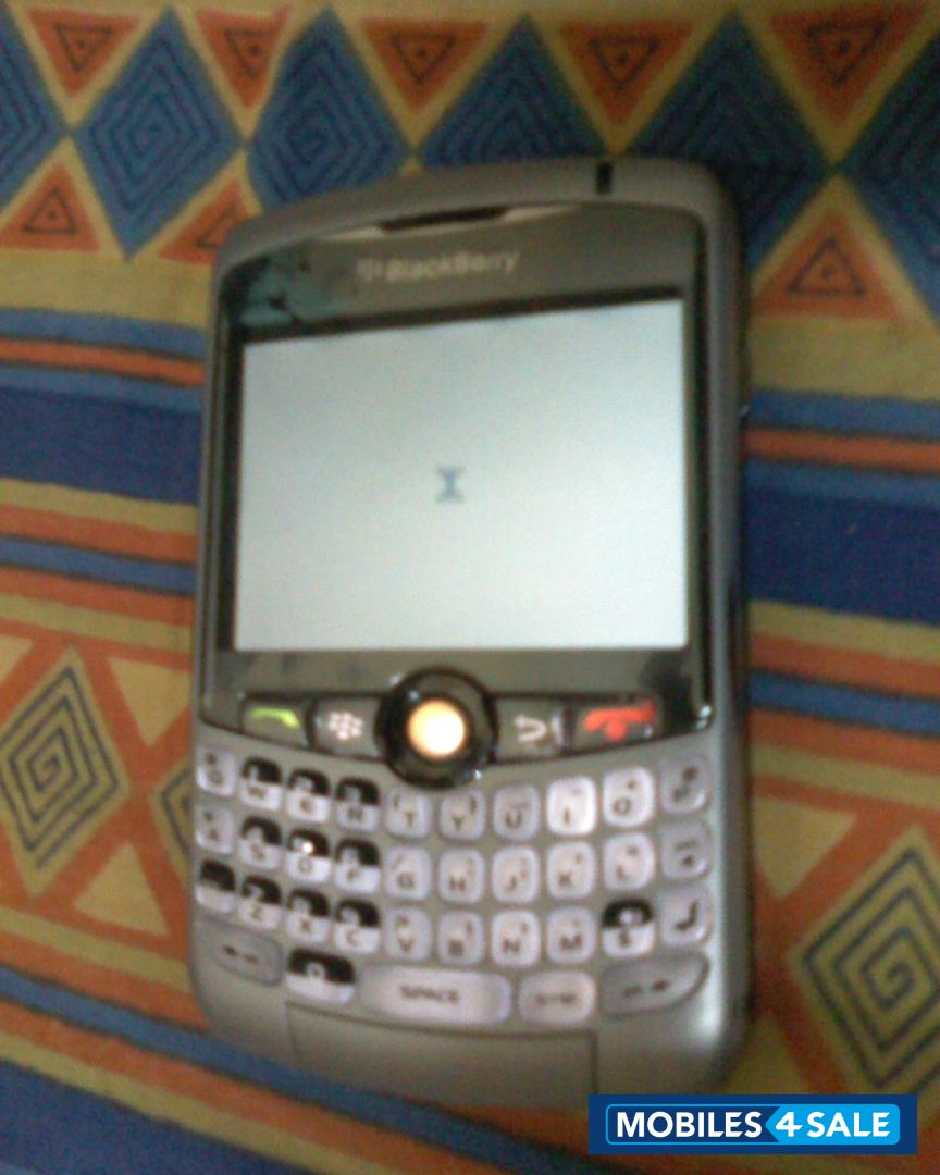 Silver BlackBerry Curve 8320