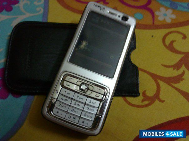 White And Glossy Purple Nokia N73