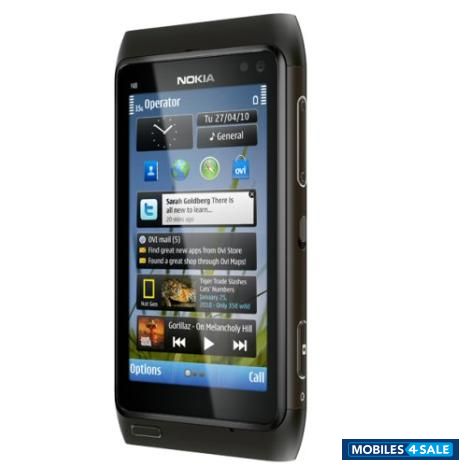 Black Nokia N-series N8