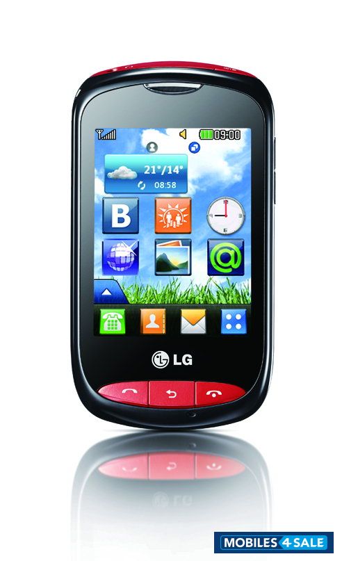 Black&red LG  T310i WiFi