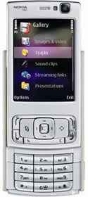White & Black Nokia N95