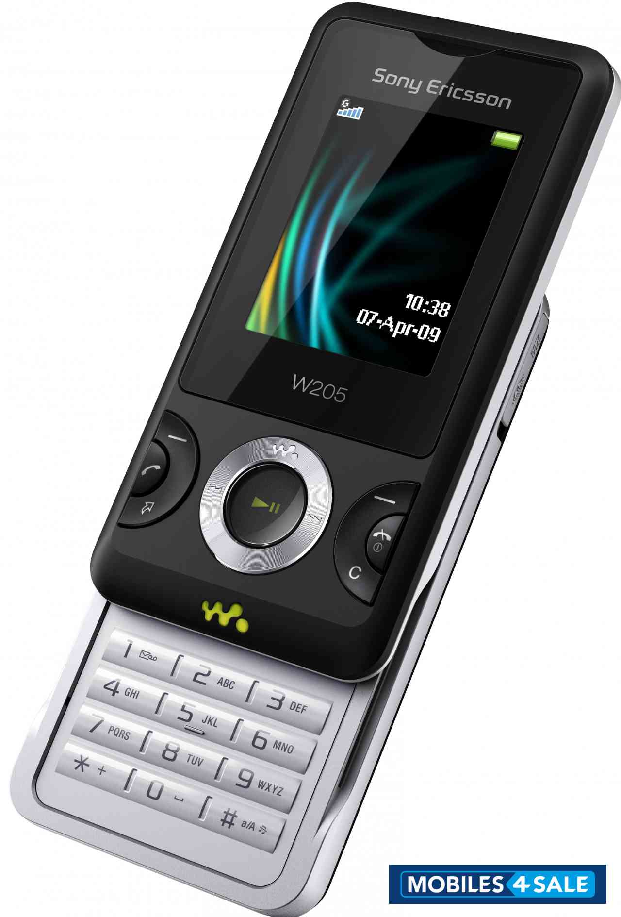 Black Sony Ericsson W-series W205i