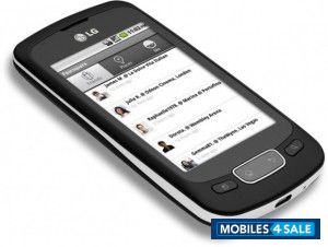 Black LG optimuse one p500