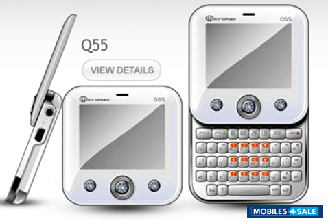 White Micromax  bling